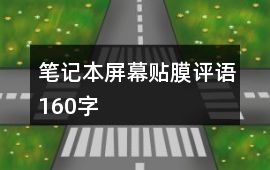 筆記本屏幕貼膜評(píng)語160字