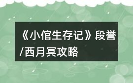 《小倌生存記》段譽(yù)/西月冥攻略