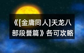 《[金庸同人]天龍八部段譽(yù)篇》各可攻略人物攻略思路