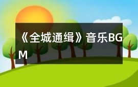 《全城通緝》音樂(lè)BGM