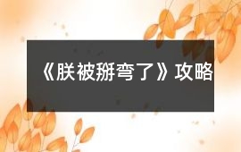 《朕被掰彎了》攻略
