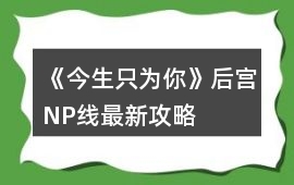 《今生只為你》后宮NP線最新攻略