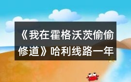 《我在霍格沃茨偷偷修道》哈利線路一年級暑假禮物攻略