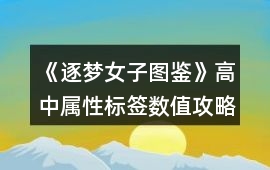 《逐夢(mèng)女子圖鑒》高中屬性標(biāo)簽數(shù)值攻略