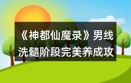 《神都仙魔錄》男線洗髓階段完美養成攻略