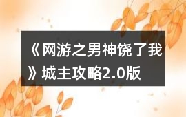 《網游之男神饒了我》城主攻略2.0版