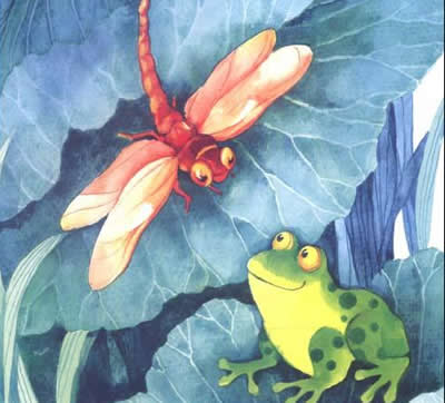小青蛙與小蜻蜓